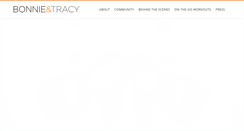 Desktop Screenshot of bonnieandtracy.com